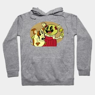 Cartoon is so funny and color Hoodie